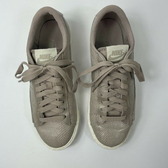 Nike Blazer Low Ltr Prm Snake Print Women's Shoes - Picture 4 of 8